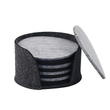 Super Absorbent Felt Coasters Modern Decorative Drinks Coaster Felt Coaster Holder